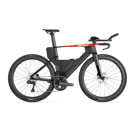 BMC Speedmachine 01 Three Bike Carbon / Neon Red