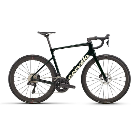Cervelo Caledonia - 5 Ultegra Di2 Bike Emerald / Cream