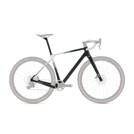 Cipollini Ago Disc Brake Frameset Carbon / White Pearl / Cobalt Blue Matte