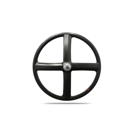 Corima 4 Spoke Tubular Wheel Front - 650c, Rim Brake Black