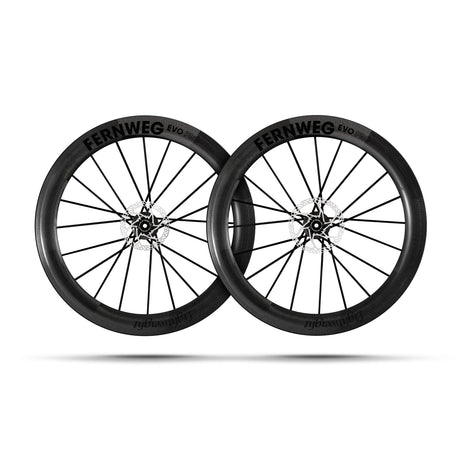 Lightweight Fernweg 63 EVO Pro Disc Wheelset Black
