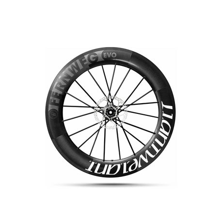 Lightweight Fernweg 85 EVO Disc Tubeless Wheel - Front Black