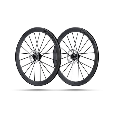 Lightweight Obermayer EVO Disc Tubeless Black Edition Wheelset Black