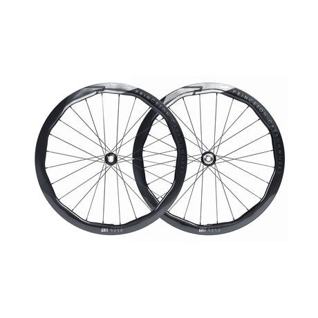 Princeton Grit 4540 EVO Disc Brake Wheelset w/Tactic TR01 Hubs Chrome
