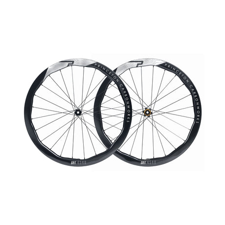 Princeton Grit 4540 EVO Disc Brake Wheelset w/Tactic TR01 Hubs Gloss White