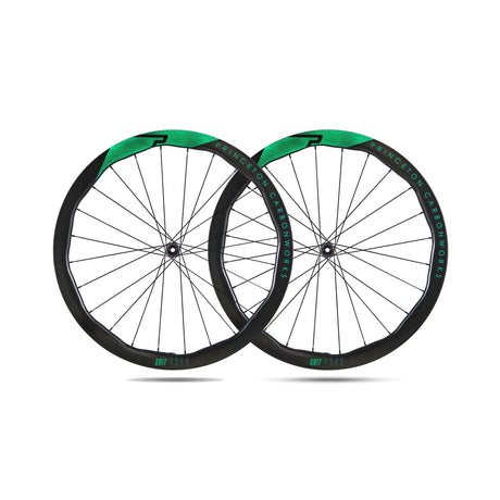 Princeton Grit 4540 EVO Disc Brake Wheelset w/White Industries Hubs Gloss Ivy