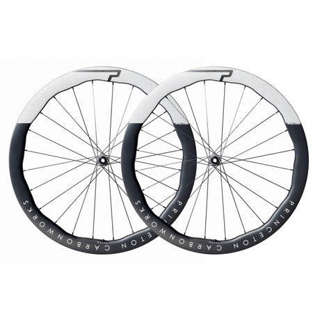 Princeton Peak 4550 EVO Disc Brake Wheelset w/Tactic TR01 Hubs - Standard Color Matte White