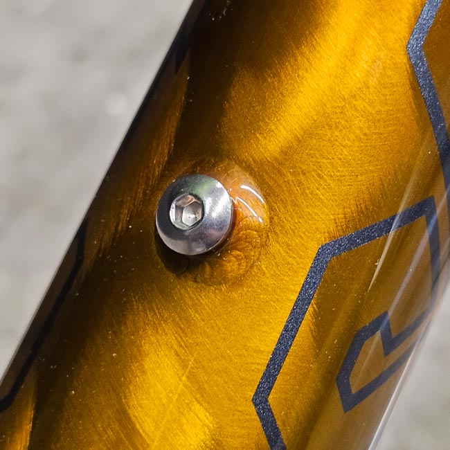 Serotta Finishes - Brushed Polish