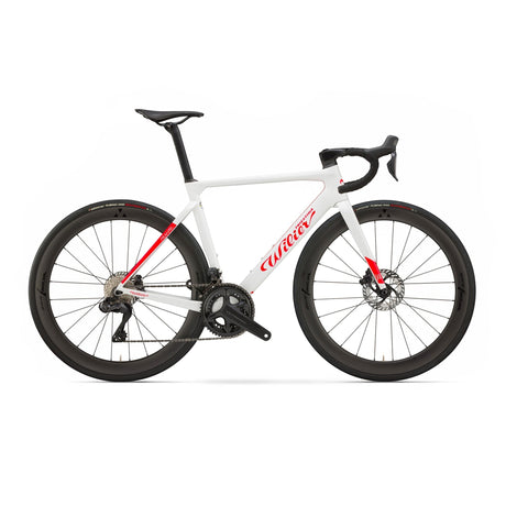 Wilier Filante SL 105 Di2 Bike w/Alloy Bar/Stem White Red Glossy