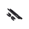 Zipp Tangente Knurled Valve Extenders Black