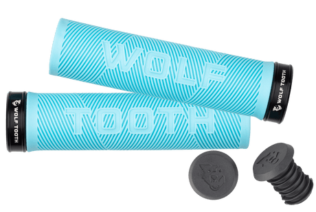 Wolf Tooth Echo Lock - On Grips – Colors Blue
